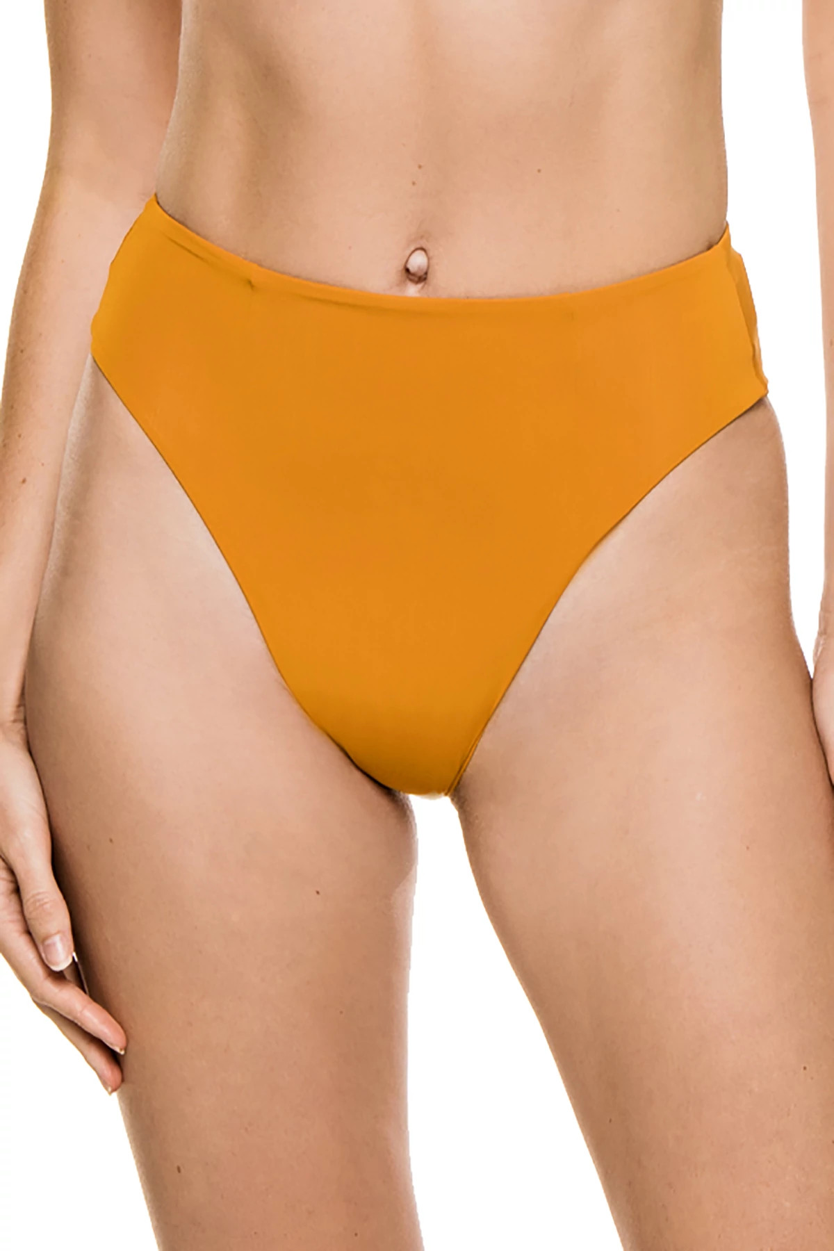 TUMERIC Hot Pants High Waist Bikini Bottom image number 1