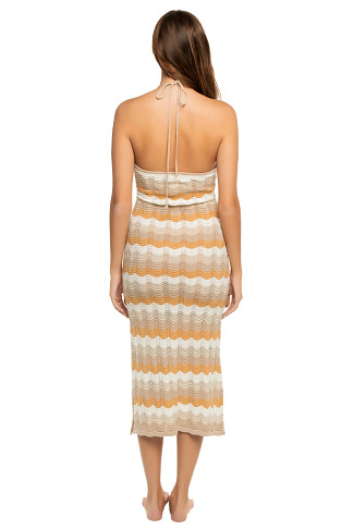 BEIGE Cornelia Midi Dress