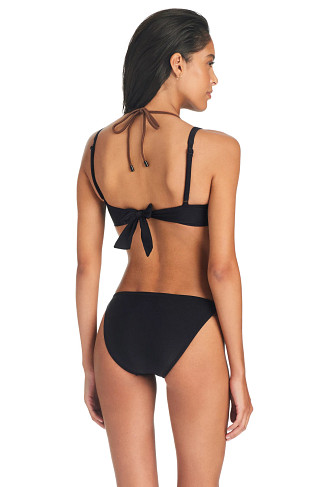 BLACK Twice As Nice Underwire Bikini Top