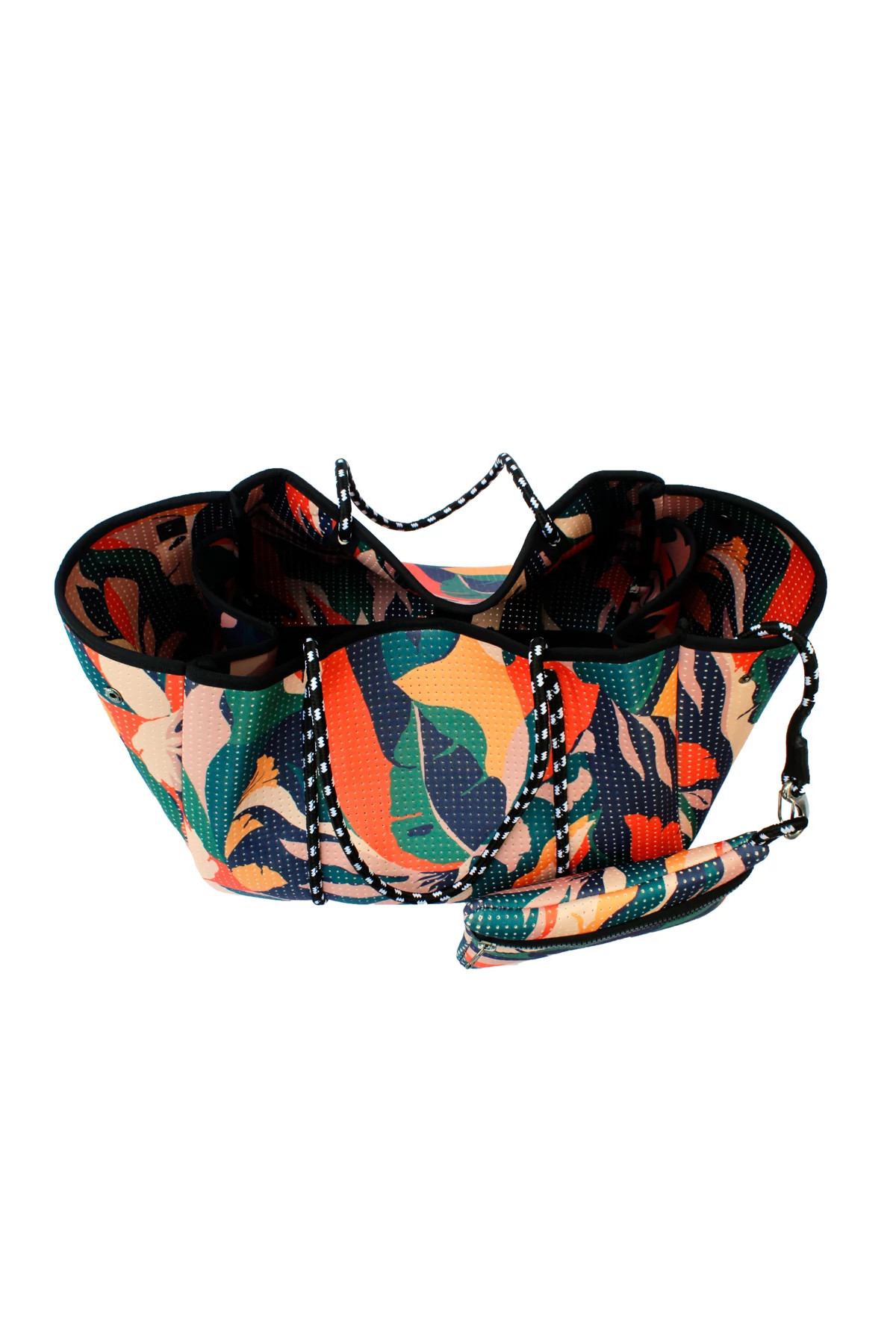 NAVY MULTI Everyday Jungle Tote image number 3