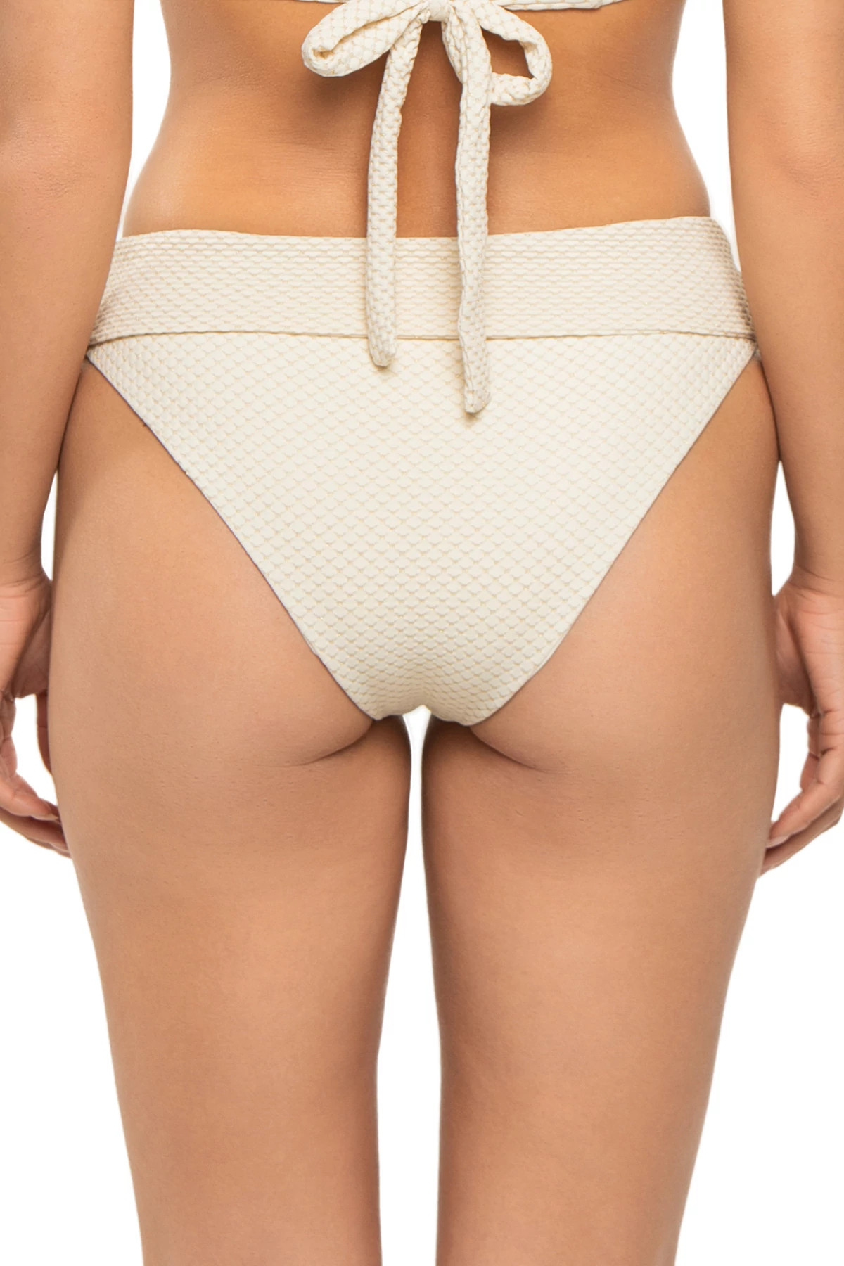 WHITE SAND Blake Hipster Tab Side Bikini Bottom image number 2