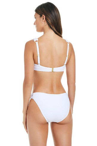 WHITE Macrame Bralette Bikini Top