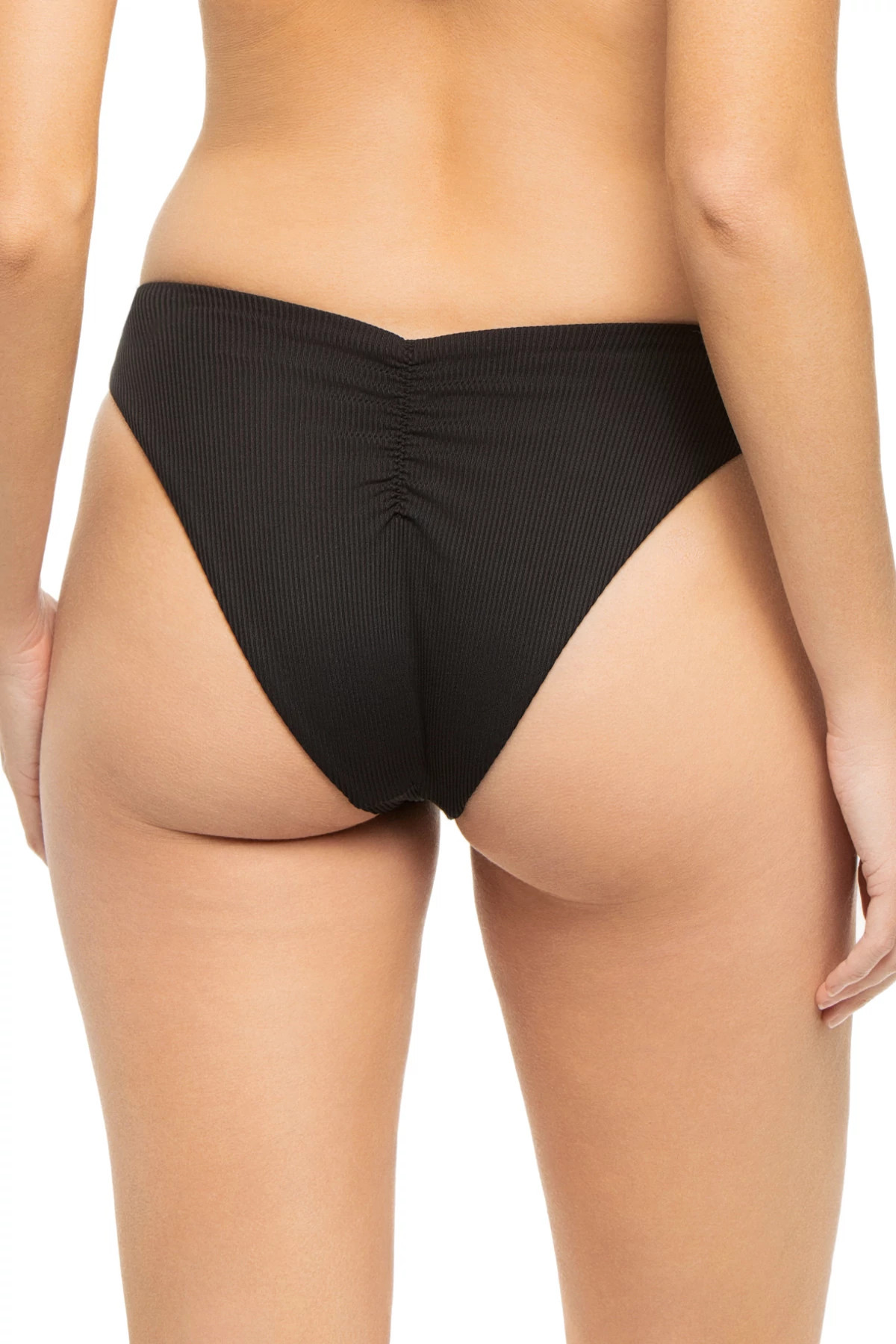 BLACK SAND Malibu Brazilian Bikini Bottom image number 2