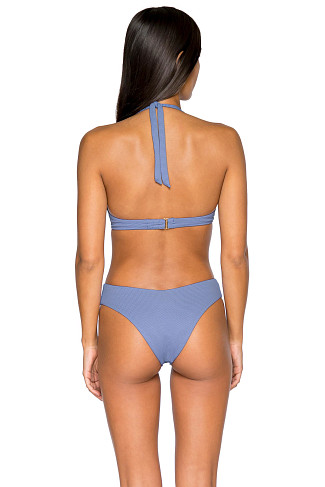 BELLFLOWER Hailey Underwire Halter Bikini Top