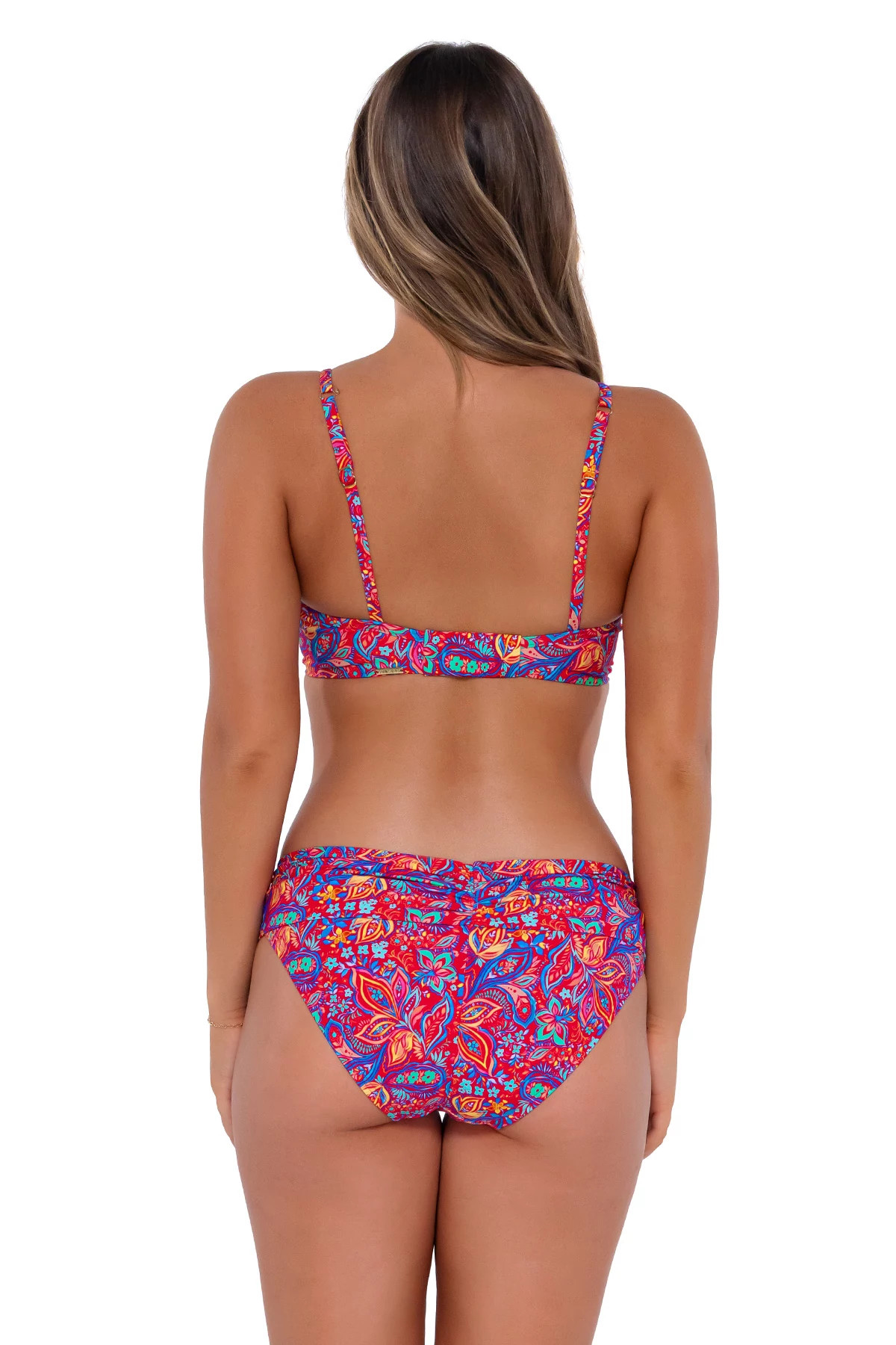 RUE PAISLEY Crossroads Underwire Bikini Top (D+ Cup) image number 2