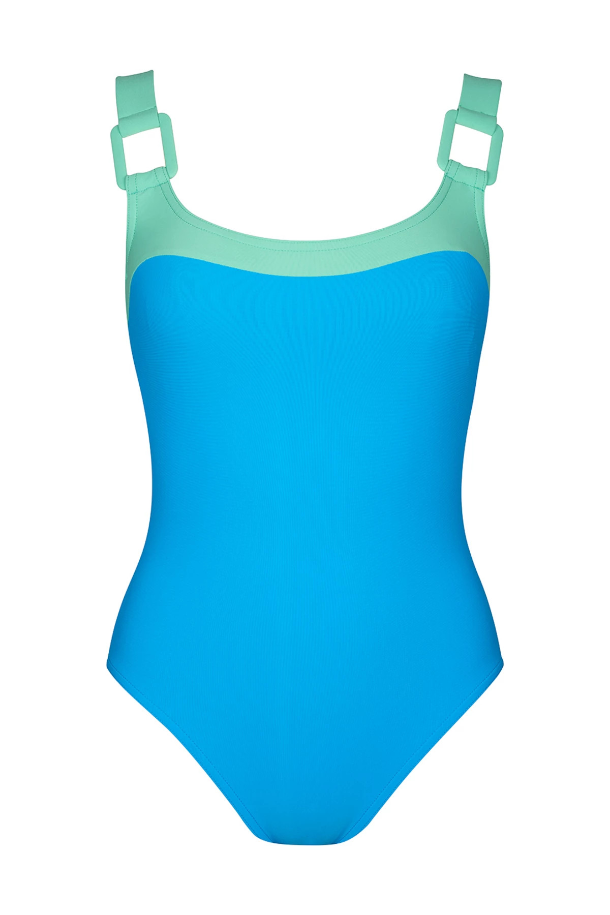 TURQUOISE/SEAGREEN Mira One Piece Swimsuit image number 3
