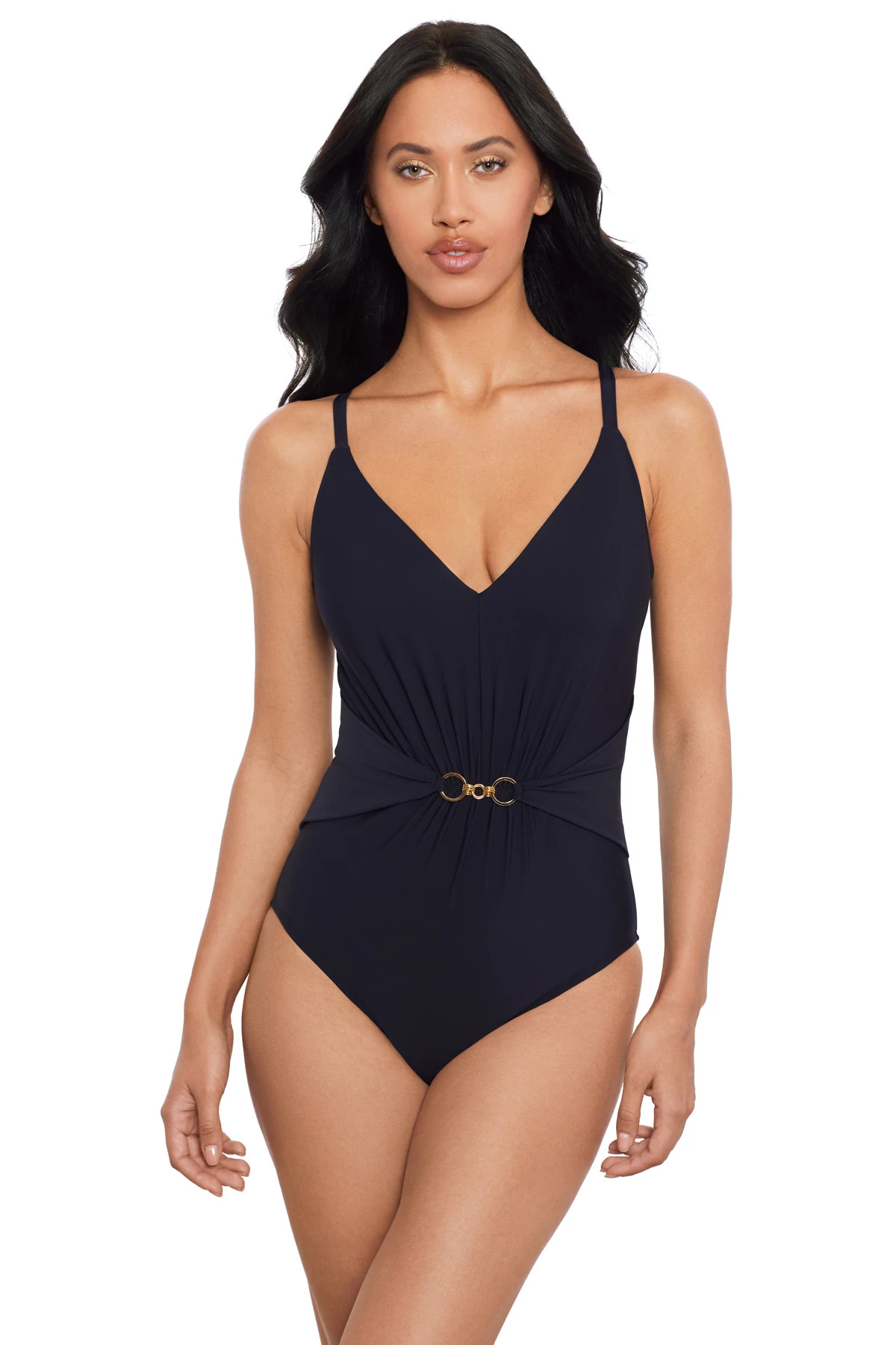 BLACK Gianna One Piece Swimsuit image number 1