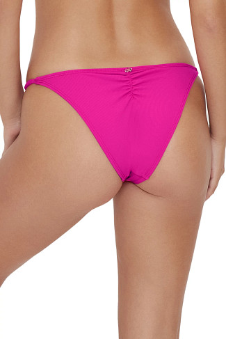 PINK LADY Athena Tab Side Brazilian Bikini Bottom