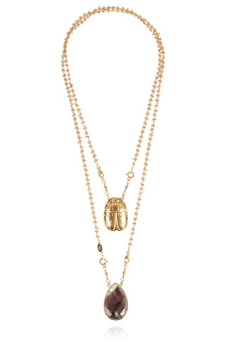 301 GOLD Scapulaire Necklace