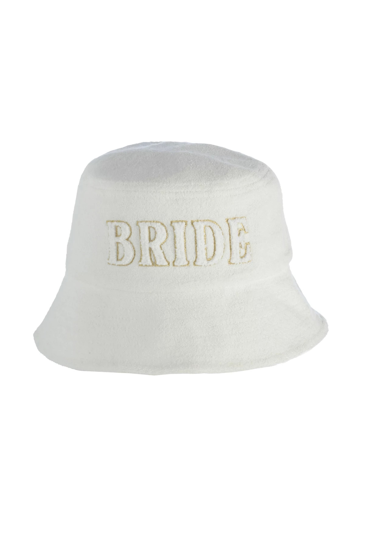 IVORY Bride Bucket Hat image number 1