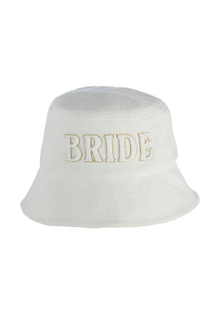 IVORY Bride Bucket Hat