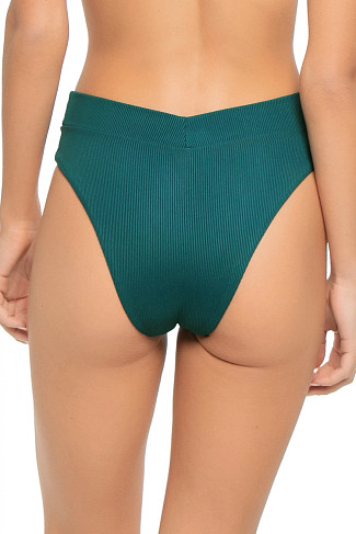 SEAGRASS Lido Banded High Waist Bikini Bottom