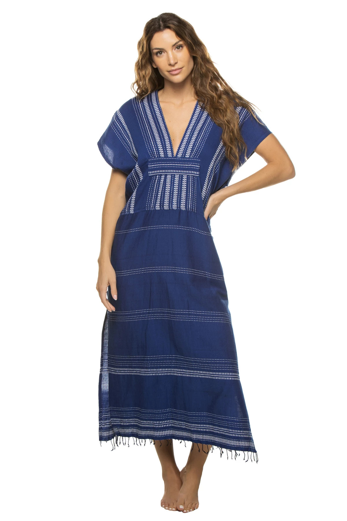 BLUE Inku Midi Dress image number 1