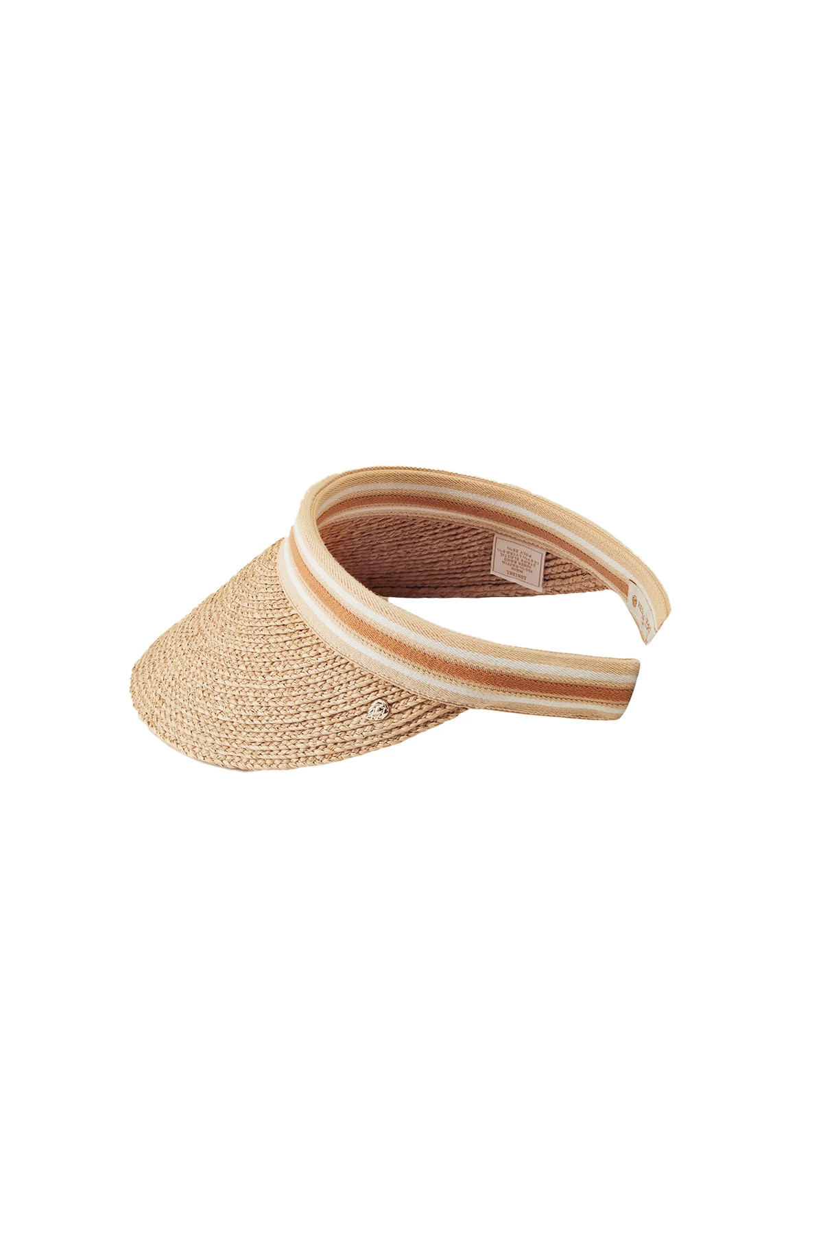 NATURAL/NOUGAT STRIPE Bianca Visor image number 2