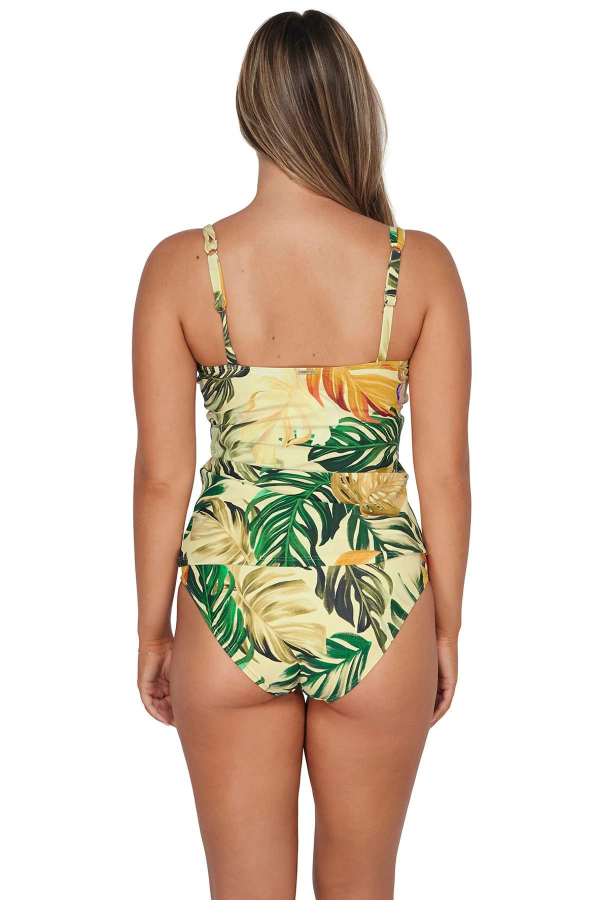 AMBER OASIS Taylor Underwire Tankini Top (E-H Cup) image number 2