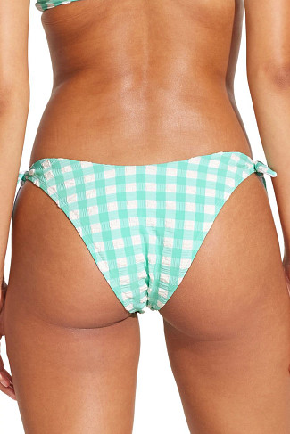 SEAFOAM Lou Tie Side Brazilian Bikini Bottom