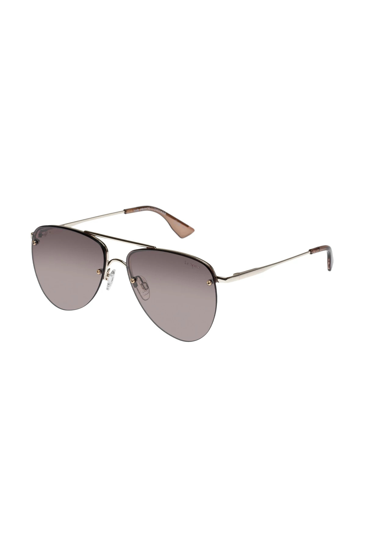 GOLD The Prince Aviator Sunglasses image number 1