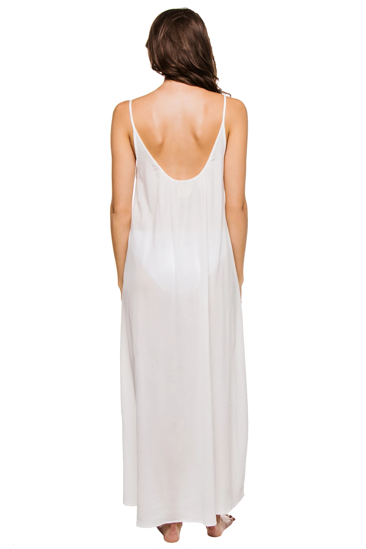 WHITE Tulum Maxi Dress image number 2