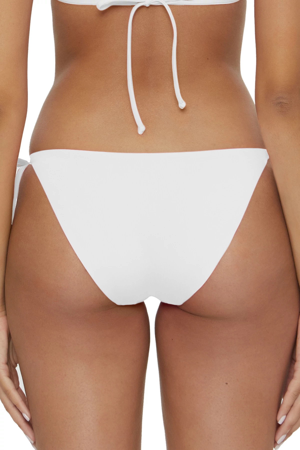 WHITE Demi Hipster Bikini Bottom image number 2