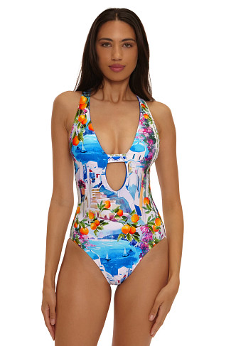 MULTI Elliana Reversible Plunge One Piece