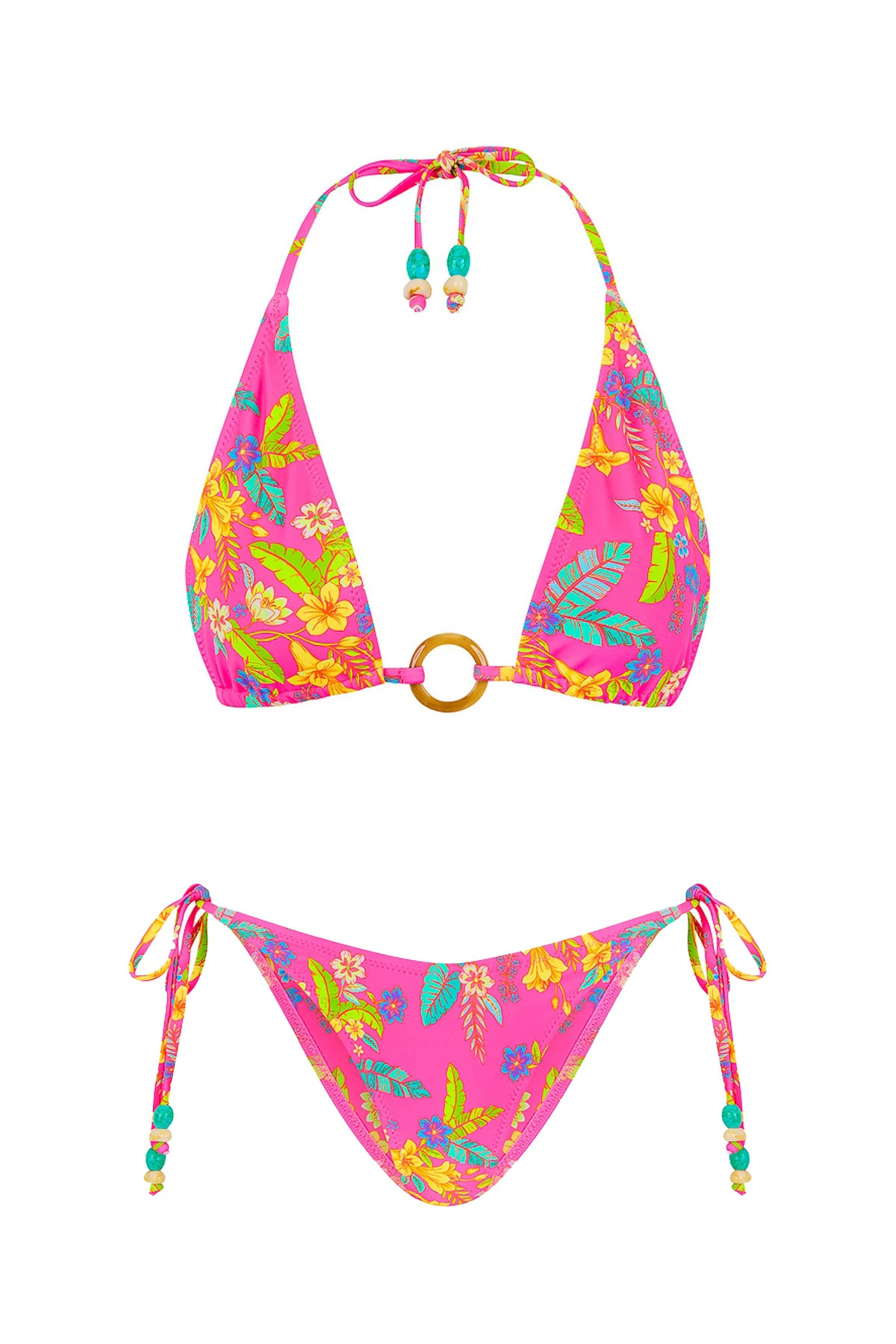 VIVA VACATION Viva Vacation Triangle Bikini Top image number 5