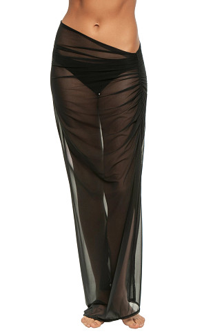 BLACK Lure Mesh Sarong