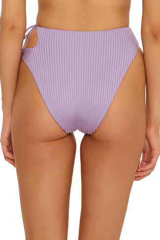 DOVE Miami Tie Side High Waist Bikini Bottom