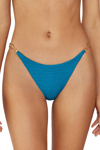 TURQUOISE TIDES Mara Tab Side Brazilian Bikini Bottom