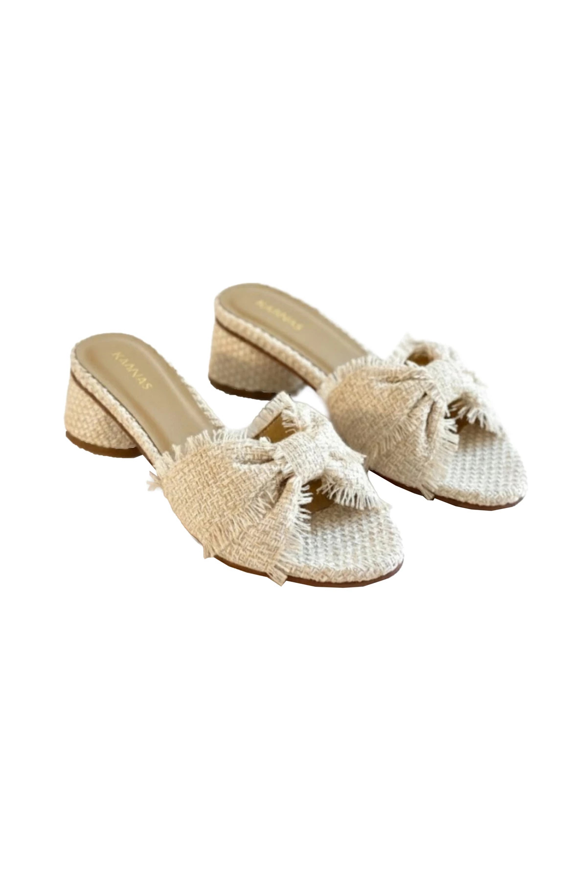 NATURAL Koa Heel Sandals image number 2