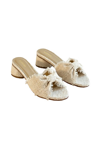 NATURAL Koa Heel Sandals