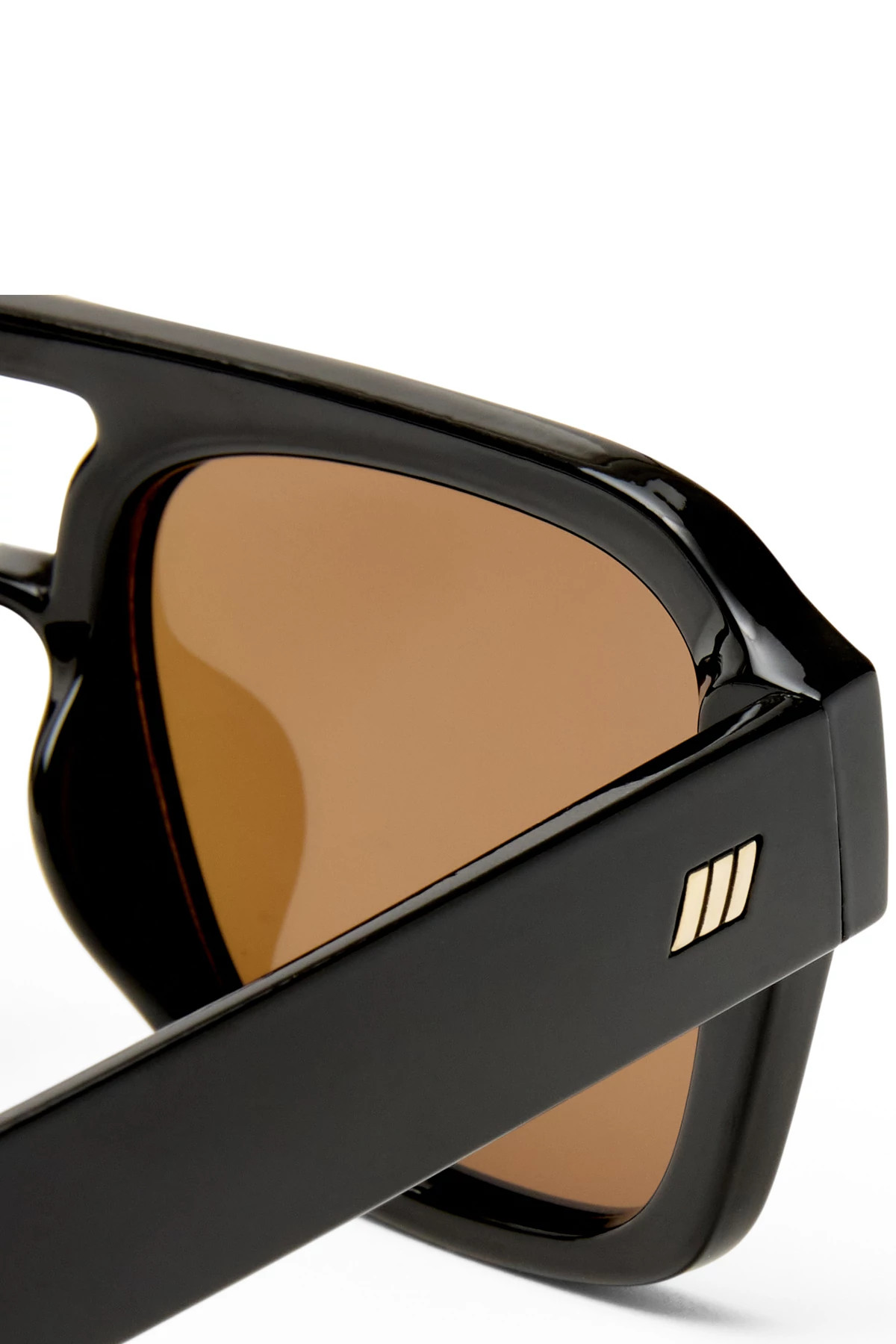 BLACK Subzero Polarized Sunglasses image number 4