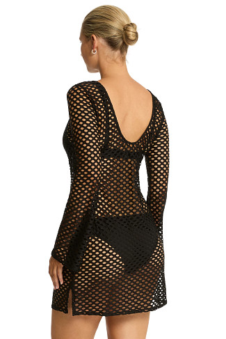 BLACK Castaway Cover Dress