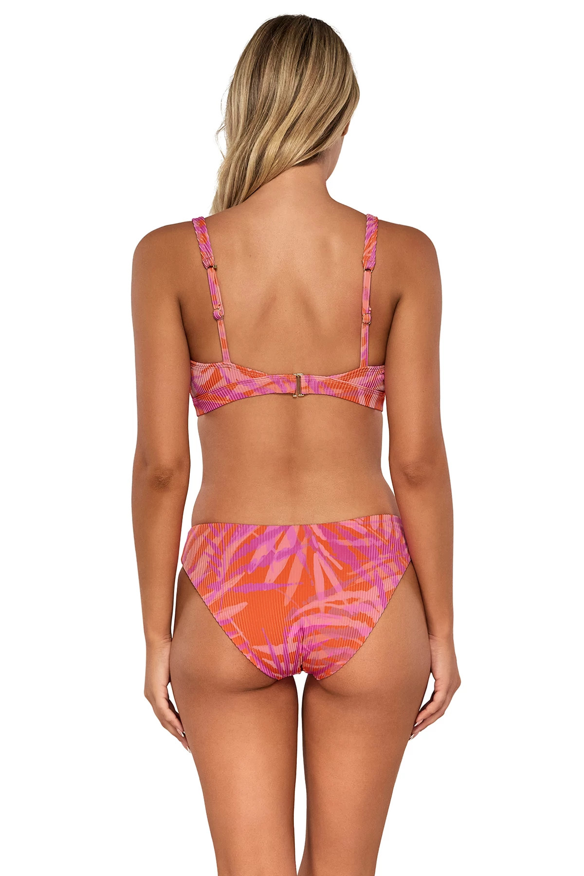 PALM FUSION RIO RIB Paige Bralette Bikini Top image number 3