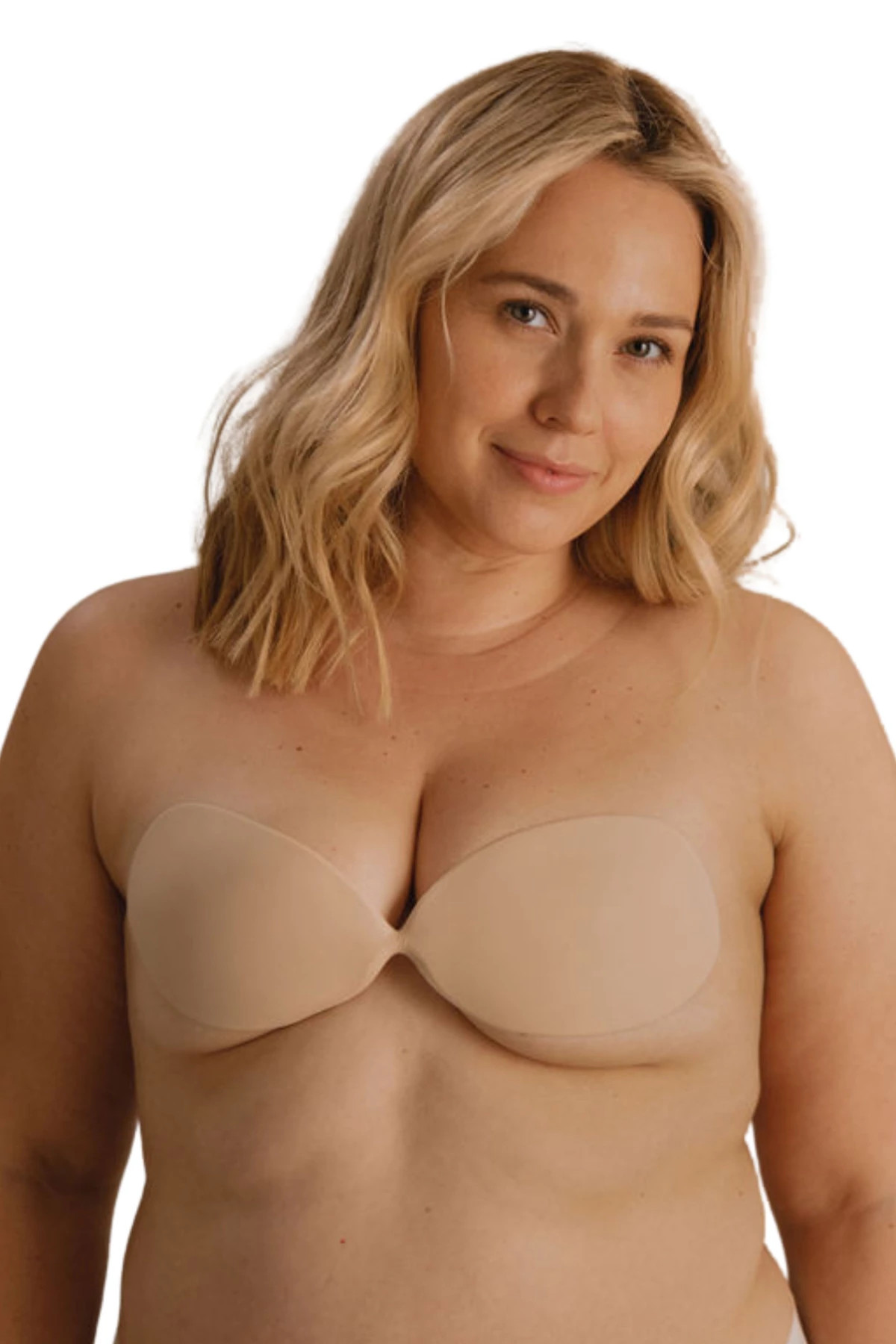 CREAM Adhesive Bra image number 3