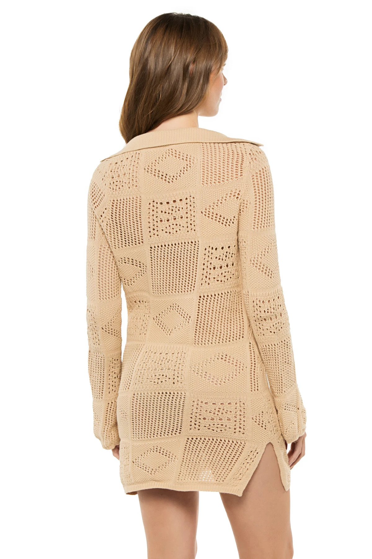 NATURAL Clementine Knit Cardigan image number 3