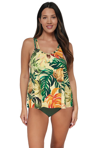 AMBER OASIS Sadie Tankini Top