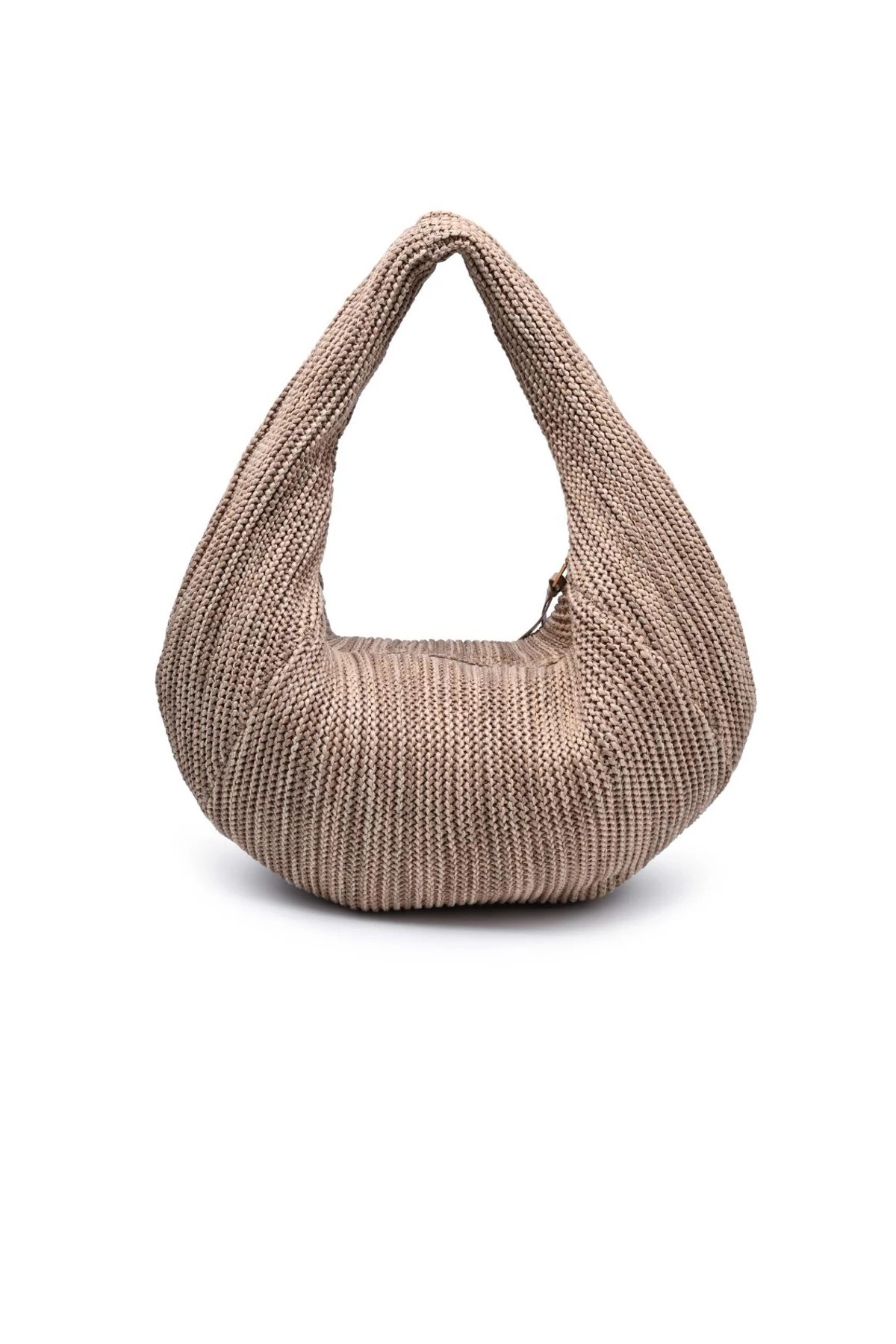 NATURAL MULTI Eleanor Crochet Hobo Bag image number 2