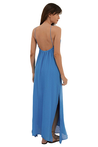 BLUE Lily Maxi Dress