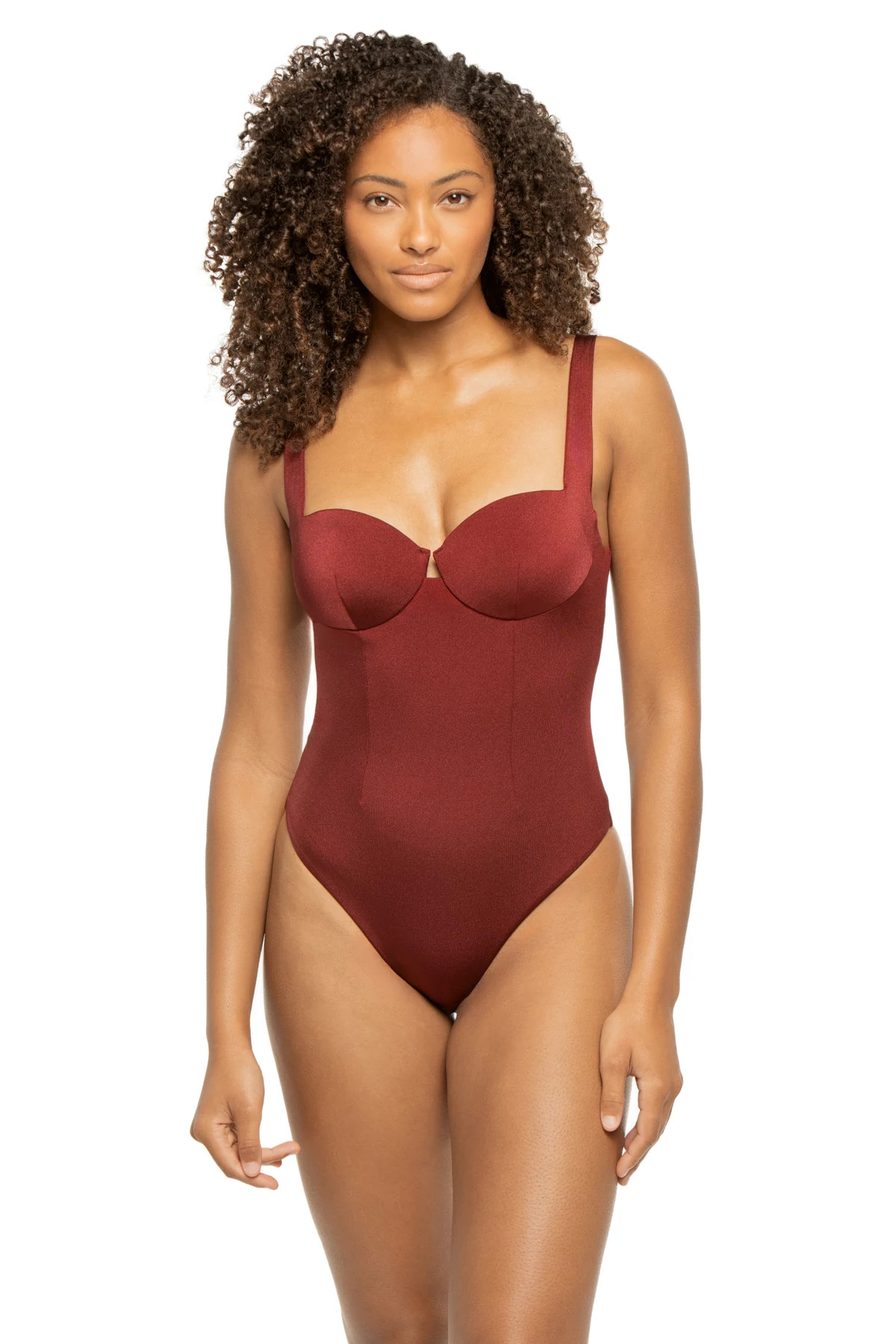 POMEGRANATE Vida One Piece Swimsuit image number 1