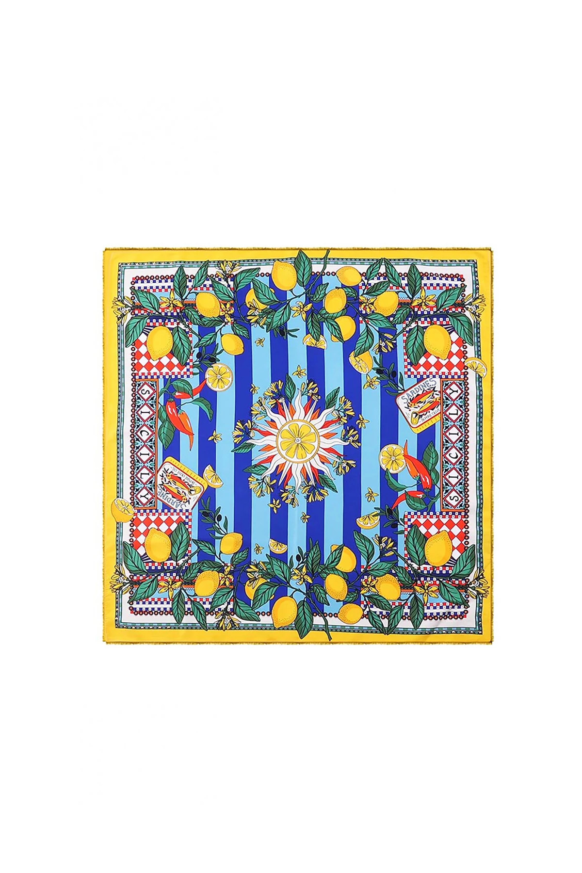 BLUE Sicily Sarong image number 4