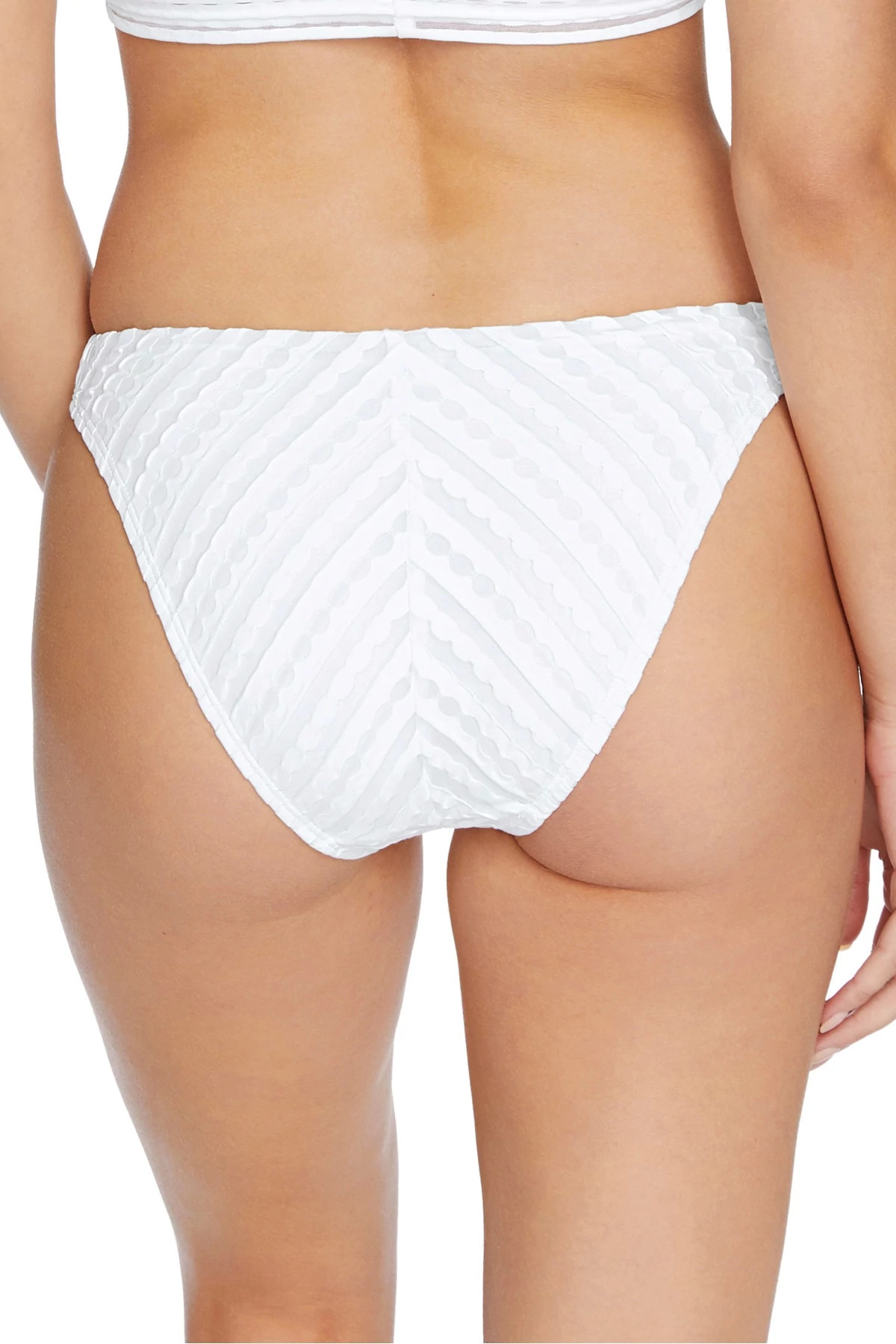 WHITE Brazilian Bikini Bottom image number 2