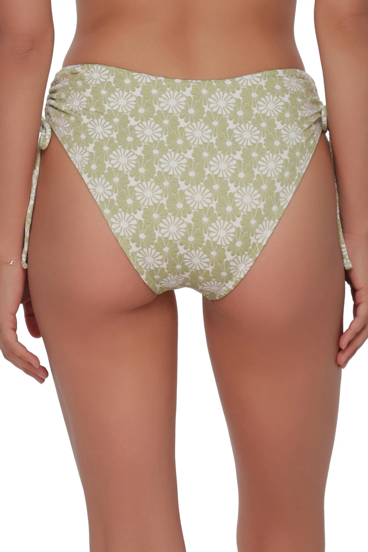 CACTUS FLOWER Malia High Waist Bikini Bottom image number 2
