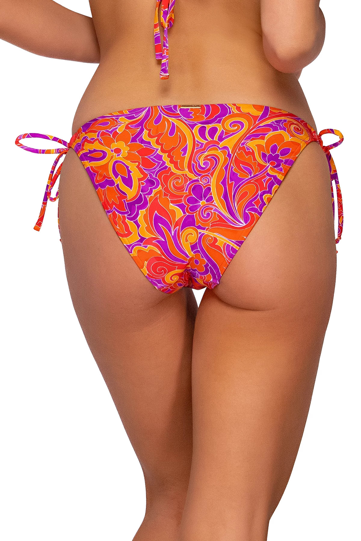 PELE Everlee Tie Side Hipster Bikini Bottom image number 2