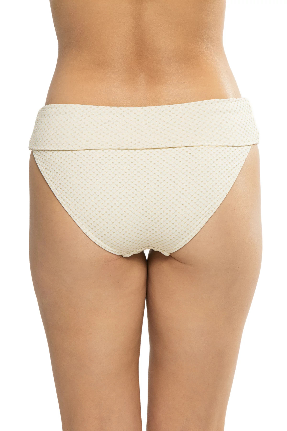 WHITE SAND Sydney Textured Hipster Bikini Bottom image number 3
