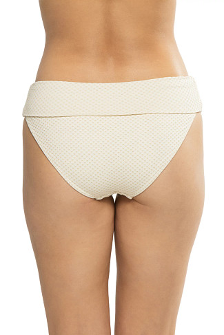 WHITE SAND Sydney Textured Hipster Bikini Bottom
