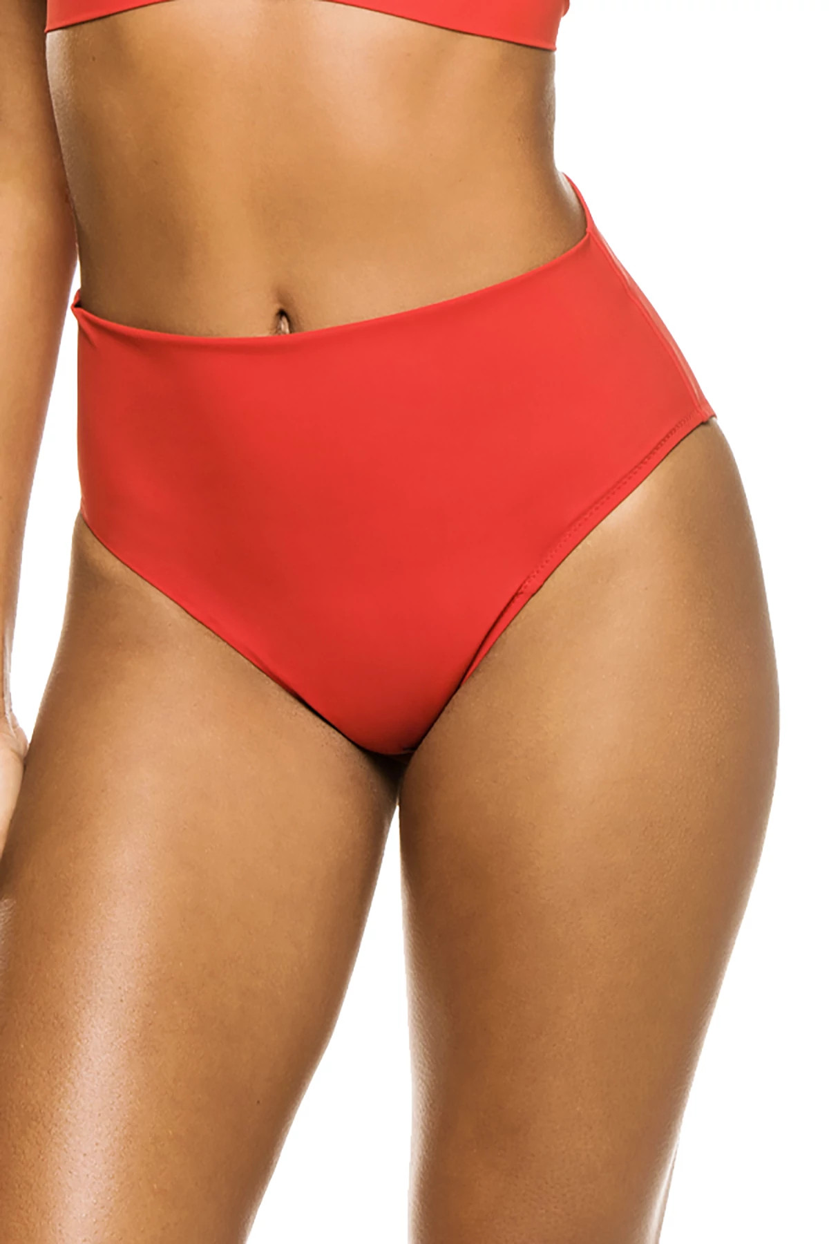 RED Tobago Banded High Waist Bikini Bottom image number 1
