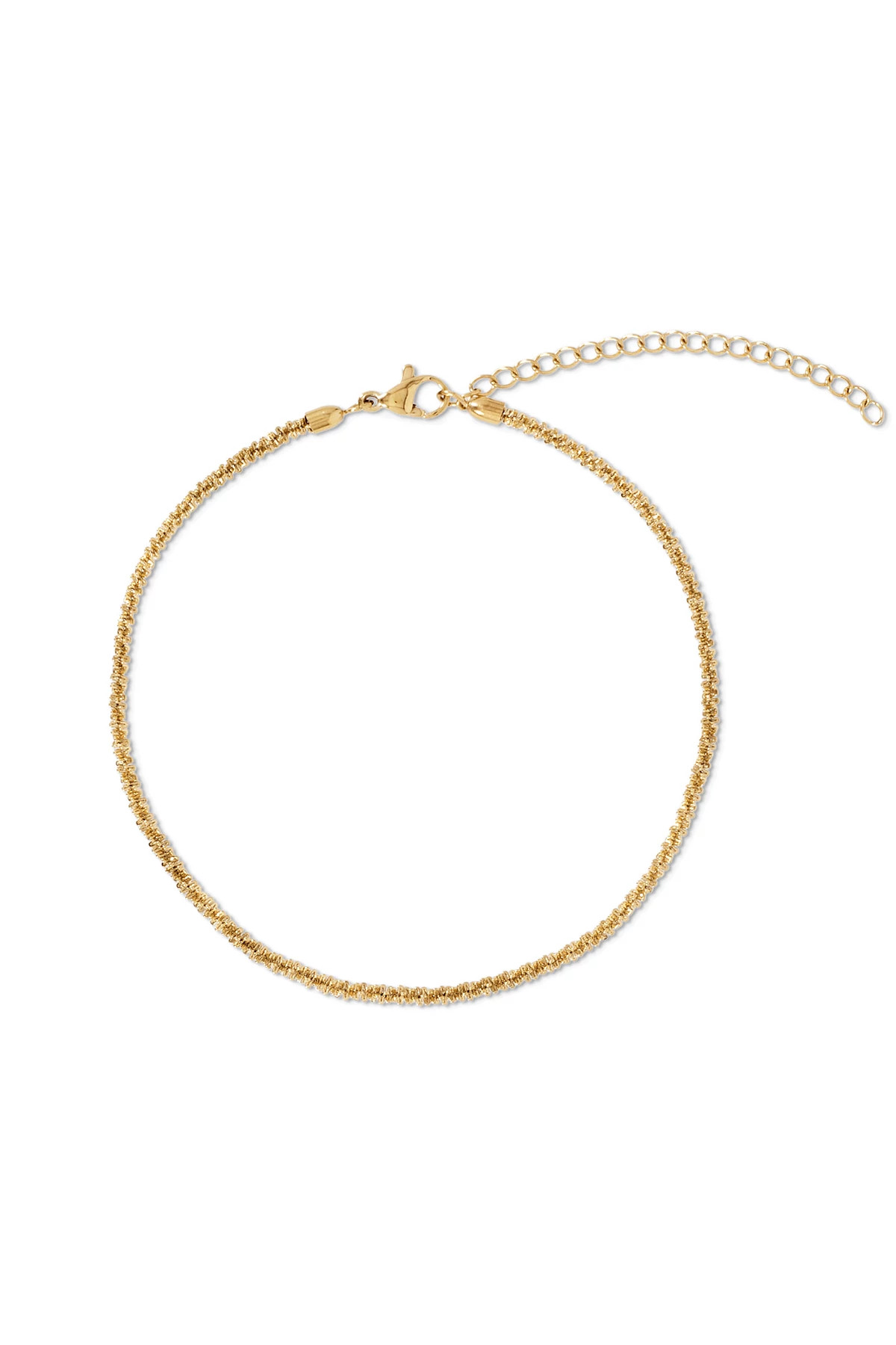 GOLD Rita Dainty Chain Anklet image number 1