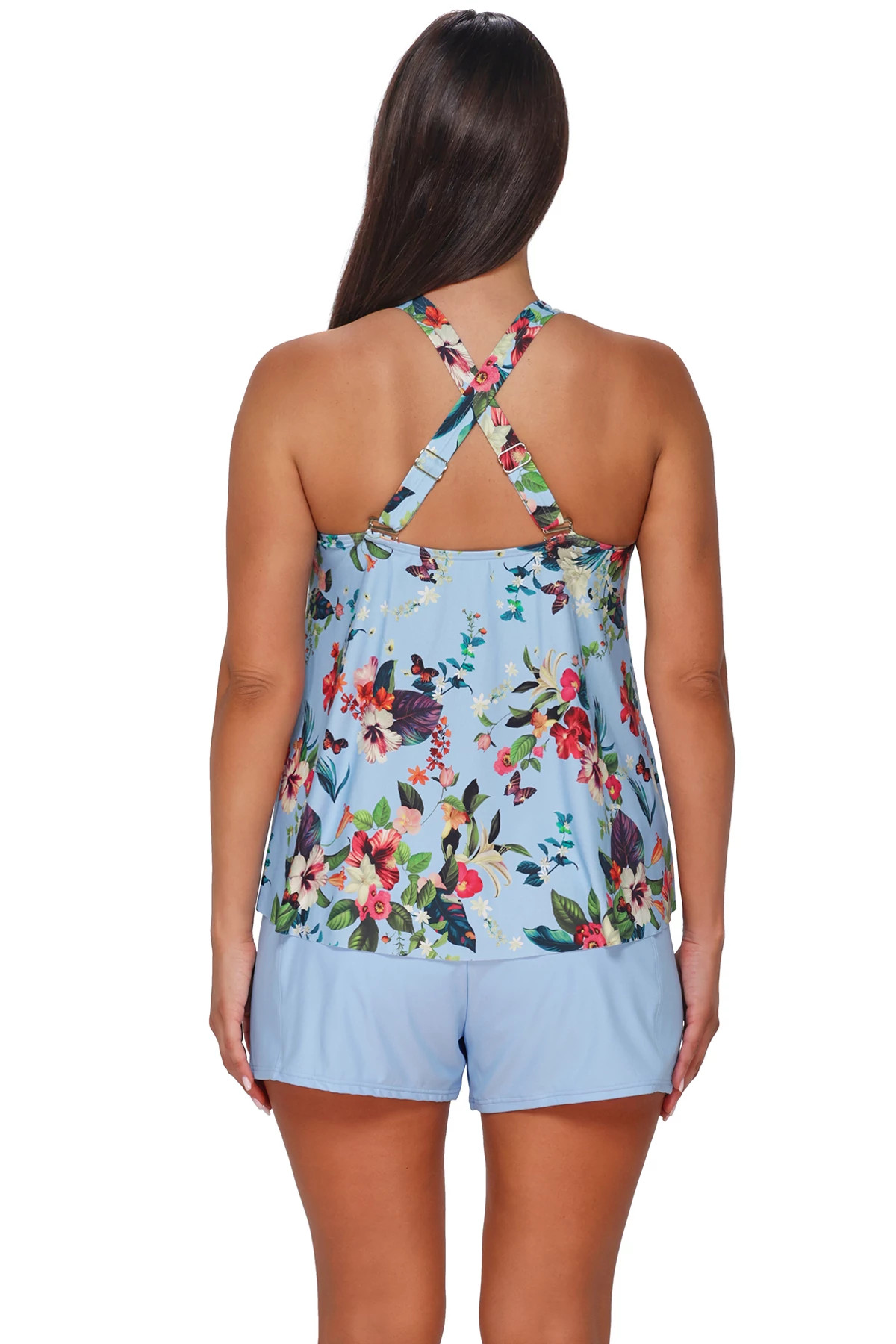 BUDDING ROMANCE Sadie Tankini Top image number 2