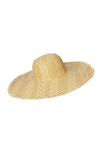 NATURAL Textured Sun Hat