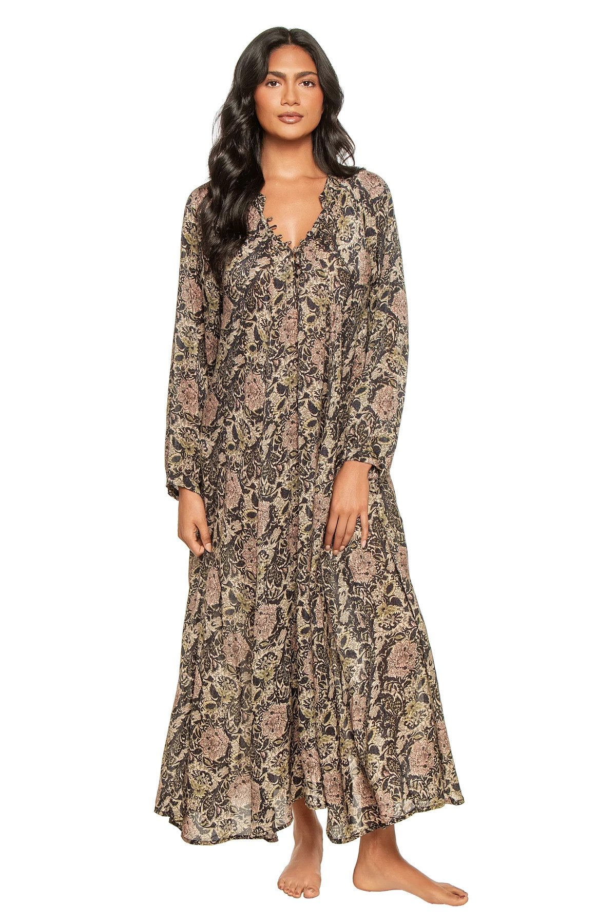 Vintage Maxi Dress image number 1